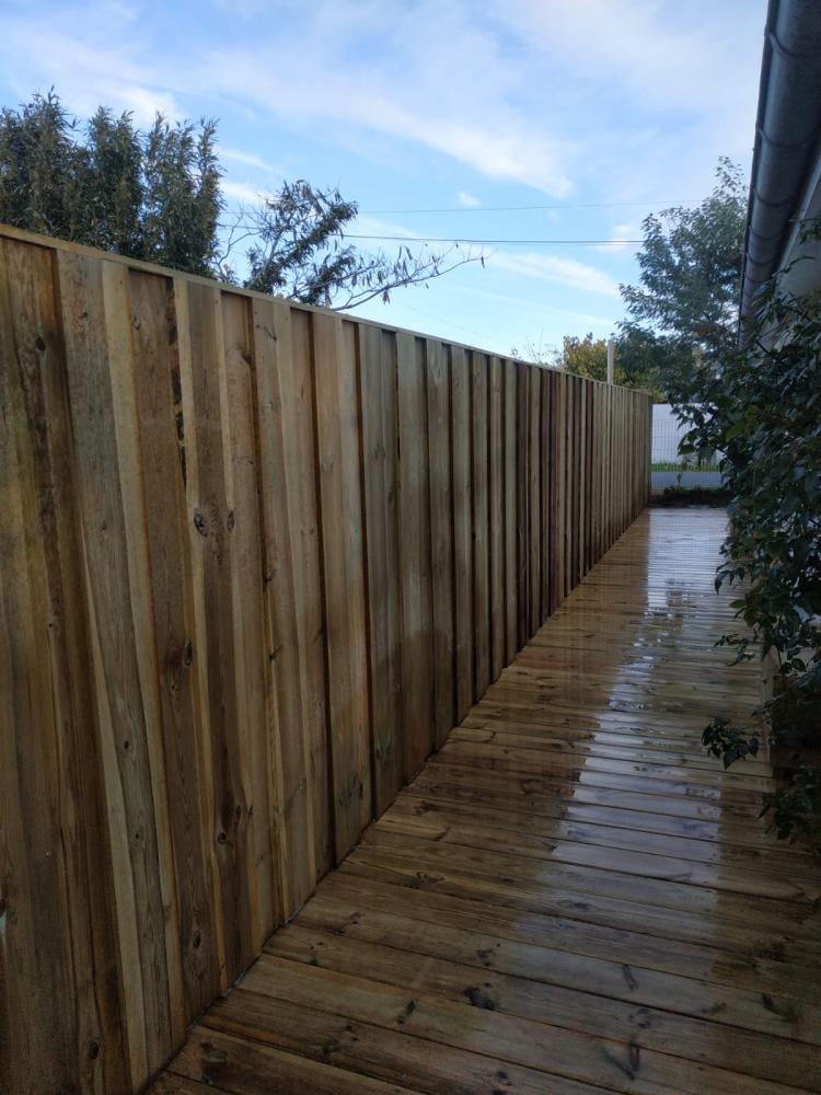 Brise vue finition droite
